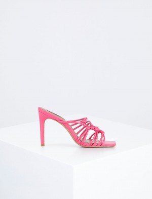 BCBGMAXAZRIA Allie Sandal Topuklu Ayakkabılar Pembe | WZU21894