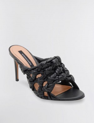 BCBGMAXAZRIA Dori Sandal Topuklu Ayakkabılar Siyah | KFO90146