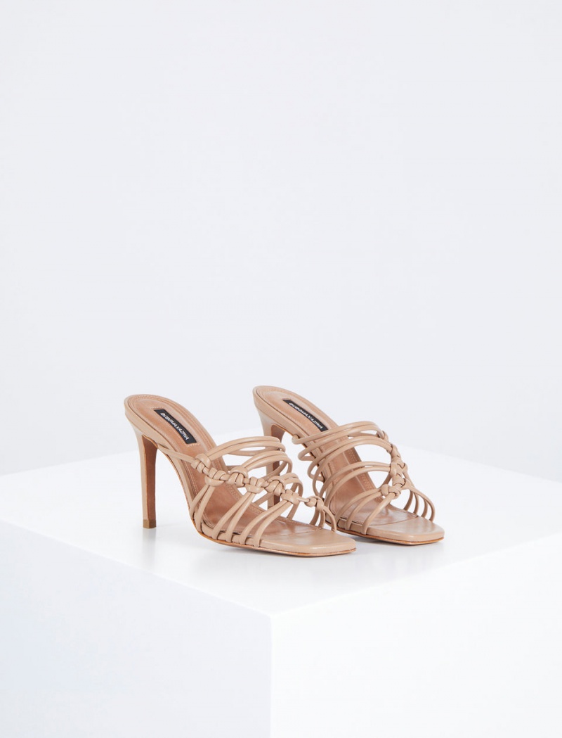 BCBGMAXAZRIA Allie Sandal Topuklu Ayakkabılar Kahverengi | PXY80368