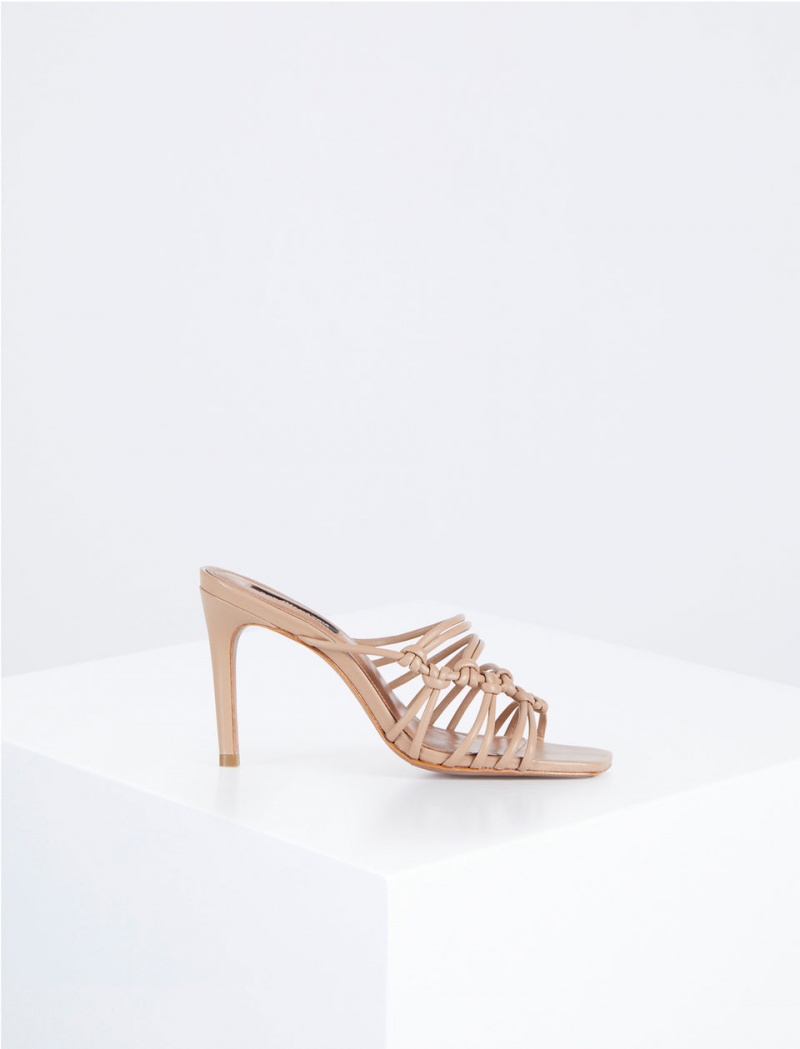 BCBGMAXAZRIA Allie Sandal Topuklu Ayakkabılar Kahverengi | PXY80368