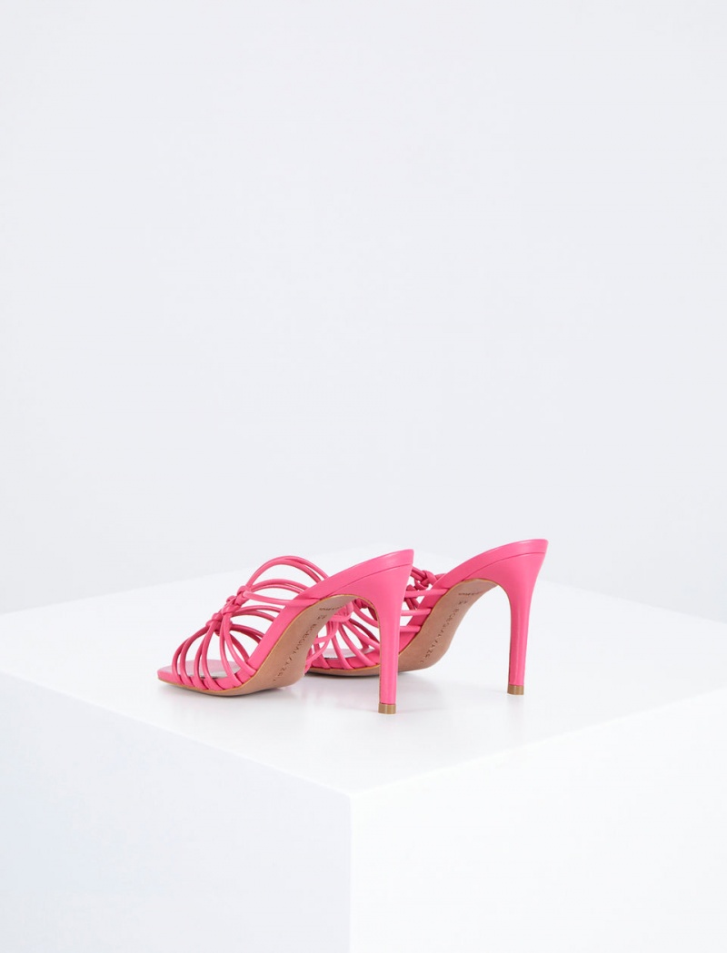 BCBGMAXAZRIA Allie Sandal Topuklu Ayakkabılar Pembe | WZU21894