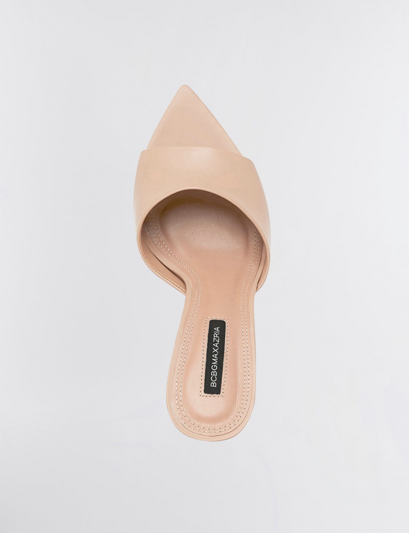 BCBGMAXAZRIA Dana Sandal Topuklu Ayakkabılar Bej Rengi | QJB06697