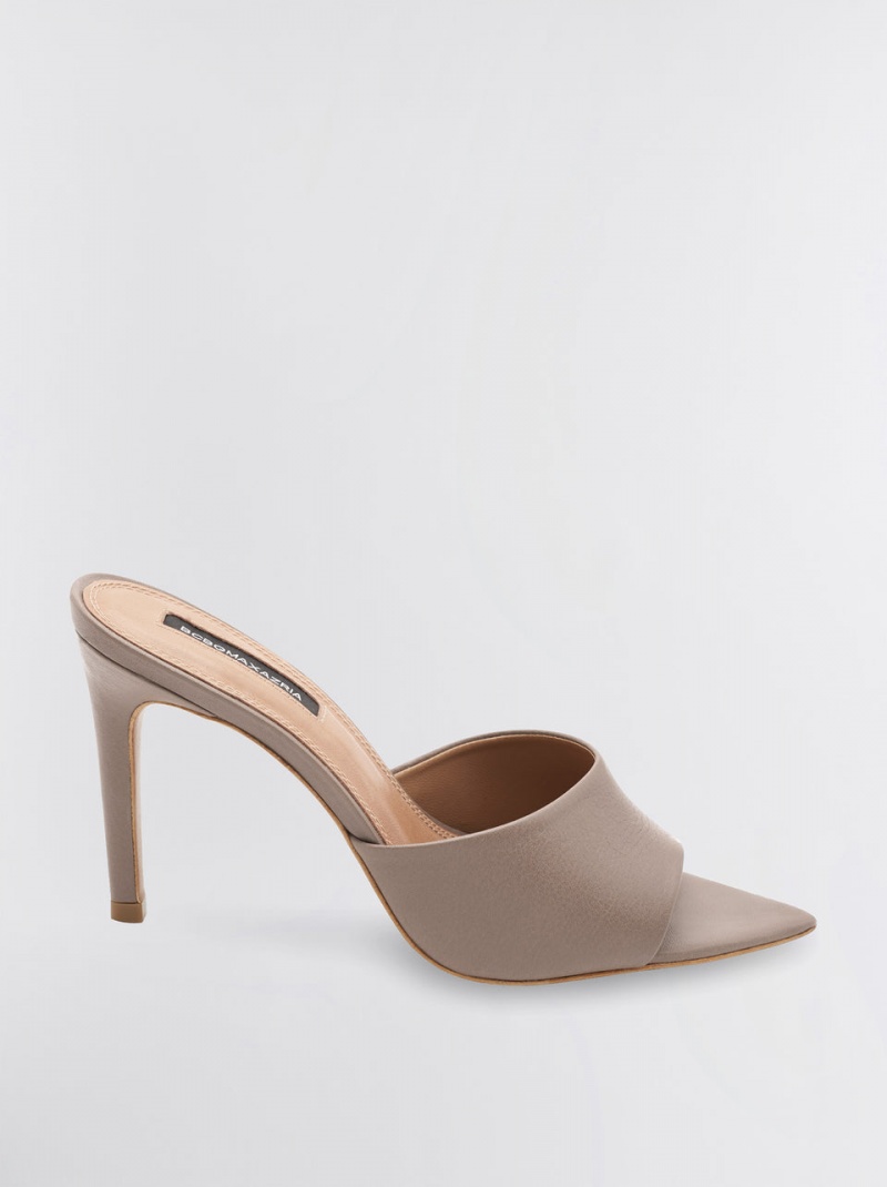 BCBGMAXAZRIA Dana Sandal Topuklu Ayakkabılar Gri | WWK70631