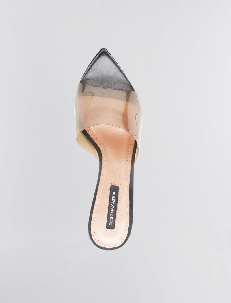 BCBGMAXAZRIA Dana Sandal Topuklu Ayakkabılar Koyu Gri | FFX04810