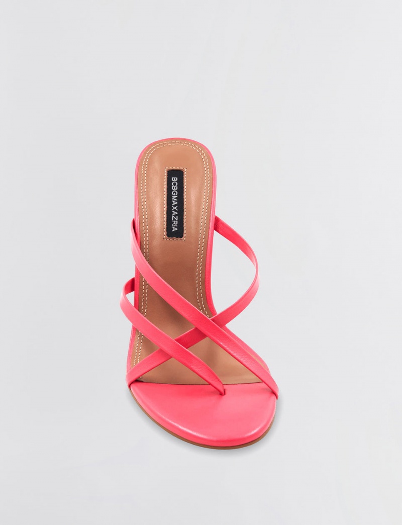 BCBGMAXAZRIA Davey Askısı Sandal Topuklu Ayakkabılar Mercan | PCP31923