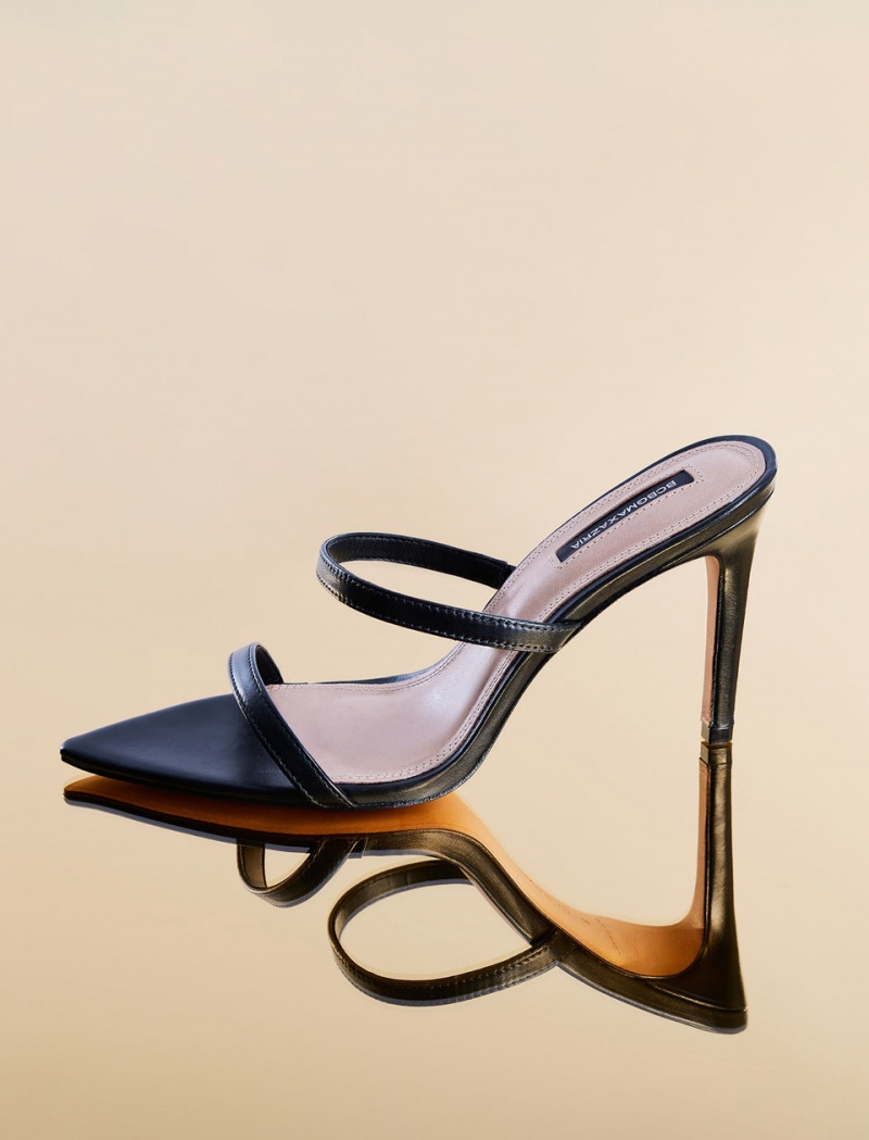 BCBGMAXAZRIA Duponi Sandal Topuklu Ayakkabılar Siyah | DUO11536