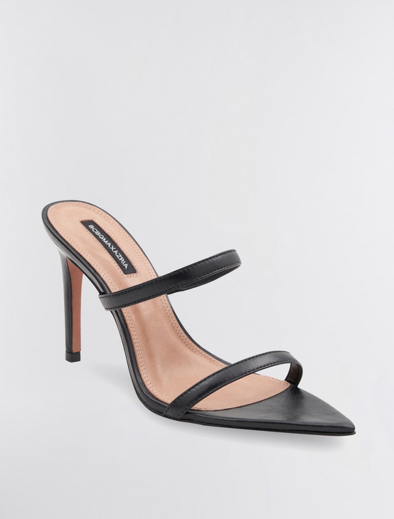 BCBGMAXAZRIA Duponi Sandal Topuklu Ayakkabılar Siyah | DUO11536