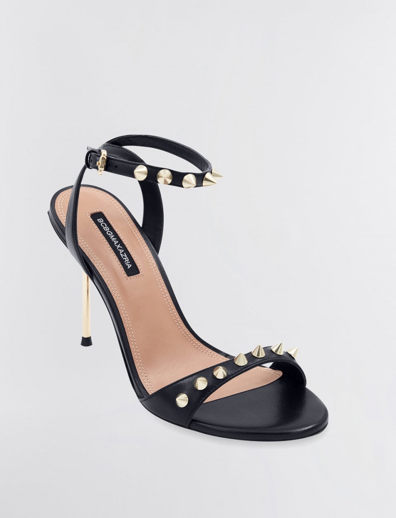 BCBGMAXAZRIA Lambi Sandal Topuklu Ayakkabılar Siyah | MFG90154