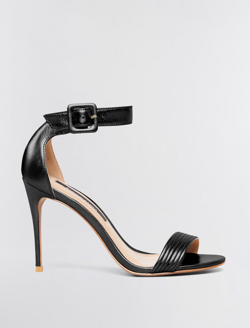 BCBGMAXAZRIA Lucy Stiletto Sandal Topuklu Ayakkabılar Siyah | ODR75185