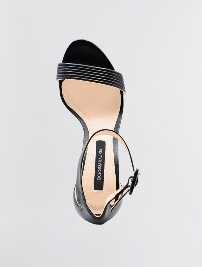 BCBGMAXAZRIA Lucy Stiletto Sandal Topuklu Ayakkabılar Siyah | ODR75185