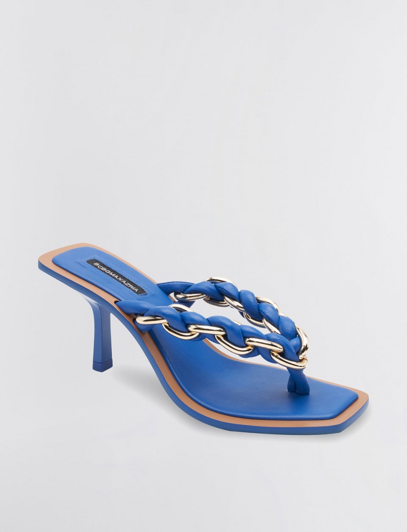 BCBGMAXAZRIA Mistia Sandal Topuklu Ayakkabılar Mavi | VRM18932