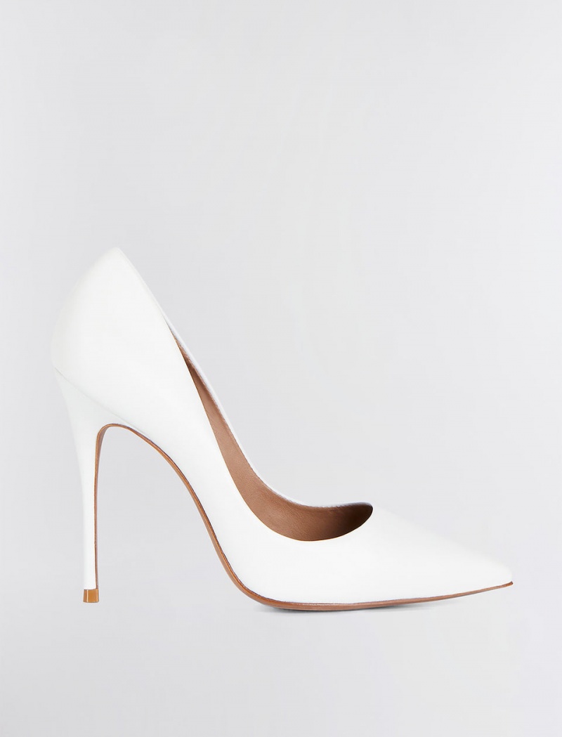 BCBGMAXAZRIA Nova Heel Stiletto Beyaz | ZHX78885