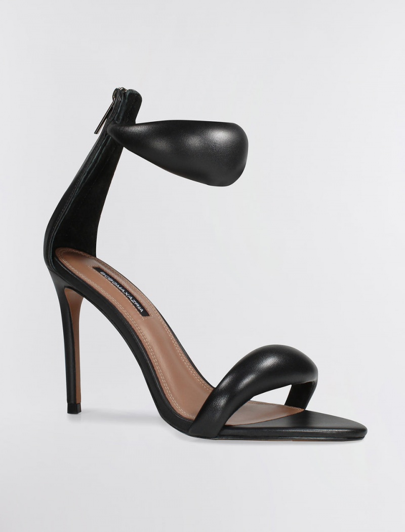 BCBGMAXAZRIA Seena Sandal Topuklu Ayakkabılar Siyah | YPN12334